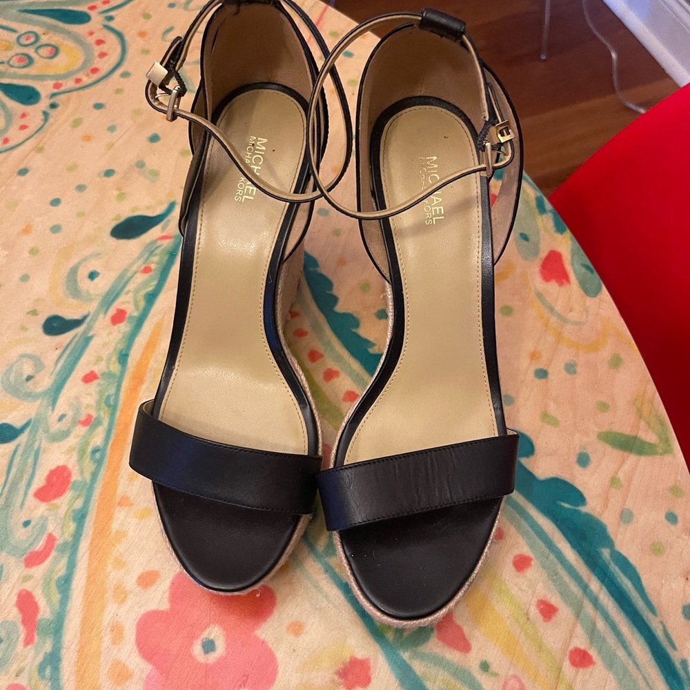 Michael Kors espadrille wedges
